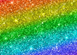 rainbow glitter