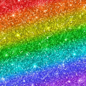 rainbow glitter