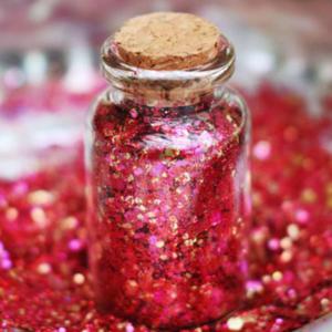 biodegradable red glitter