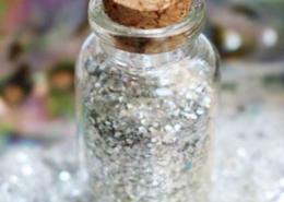 biodegradable silver glitter
