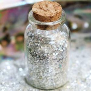 biodegradable silver glitter