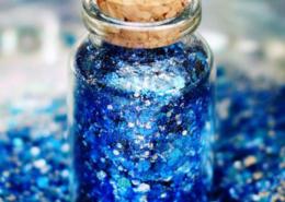 biodegradable blue glitter