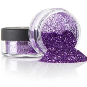 purple glitter