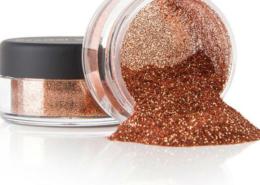 copper bronze glitter