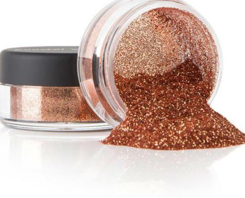 copper bronze glitter