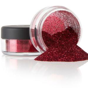 red glitter