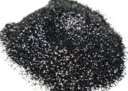 aluminum black glitter