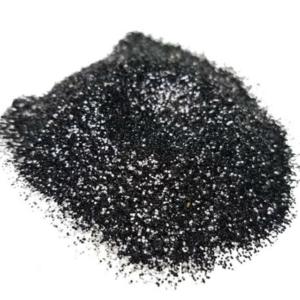 aluminum black glitter