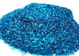 aluminum blue glitter