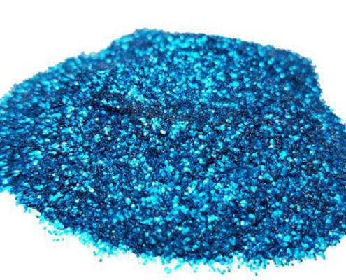 aluminum blue glitter