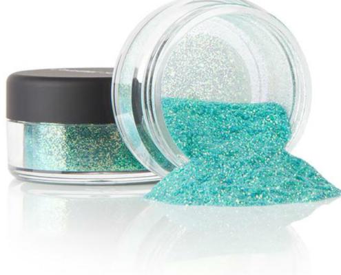 green glitter