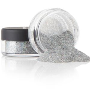 silver glitter